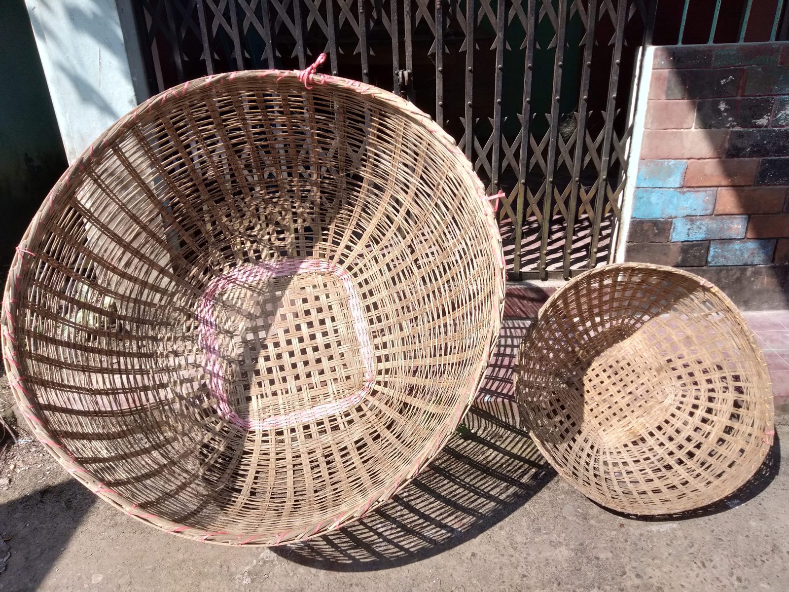 Bamboo Storage Basket Set, Eco-Friendly