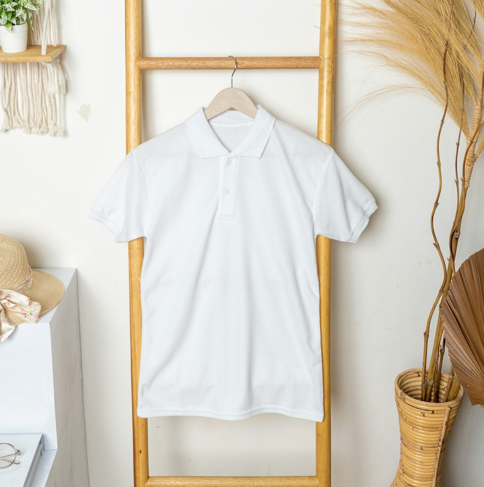 Men's Cotton Polo Shirts, Custom Print